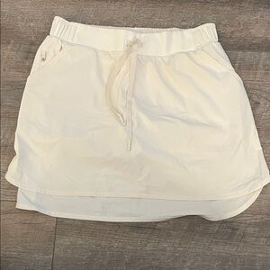 All in Motion Off-White Mini Skirt